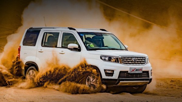 В Китае дебютировал бюджетный «клон» Land Rover Discovery от Changan