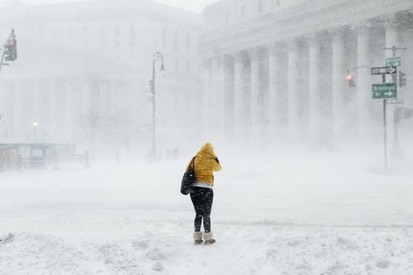 В США отменили около 1,5 тысяч авиарейсов из-за снегопадов