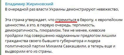 Жириновского высмеяли из-за ошибки в посте