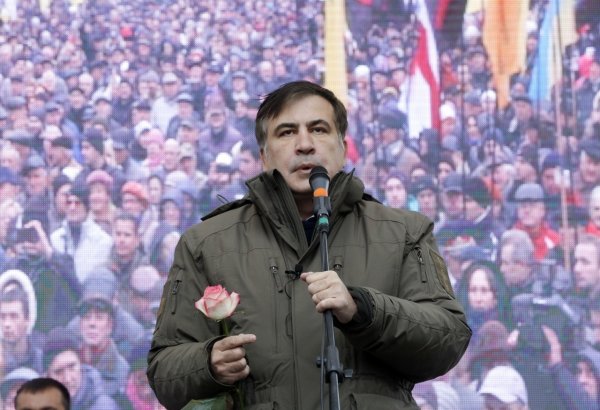 «Посвежевшего» Саакашвили заметили в Амстердаме