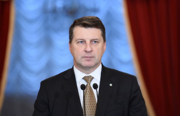 Речь президента Латвии стала объектом всеобщих насмешек