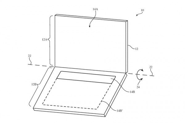 Apple запатентовала OLED-дисплей без клавиатуры