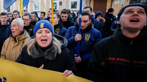 Украинские националисты пригрозили срывом президентских выборов в России