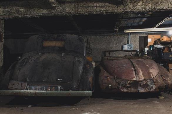 В США спустя 40 лет нашли гараж с раритетными автомобилями