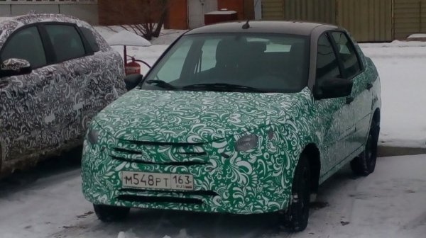 "АвтоВАЗ" продолжает тестировать обновленный седан LADA Granta FL