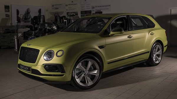 Представлен кроссовер Bentley Bentayga для марафона на Пайкс-Пик