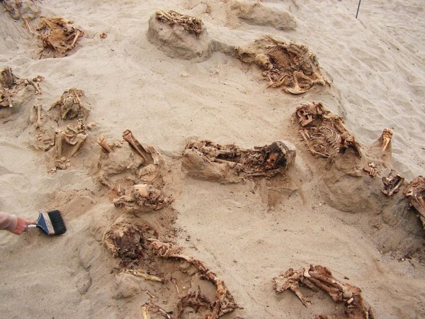 Археологи отыскали место массового жертвоприношения детей