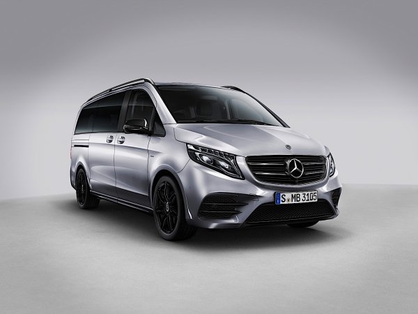 В Россию привезли спецверсию минивэна Mercedes-Benz V-Class Night Edition