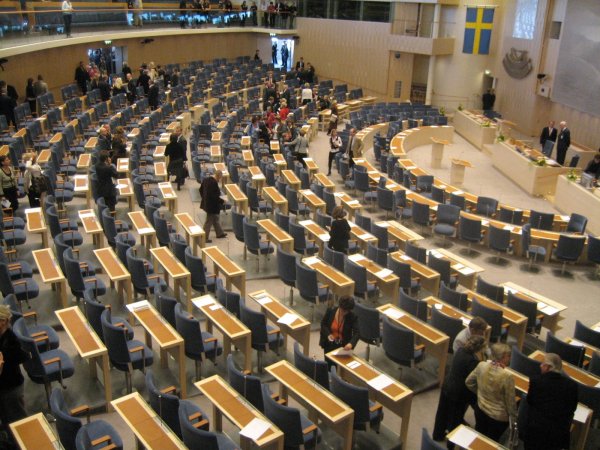 Парламент Швеции выступил против кандидатуры действующего премьера на новый срок