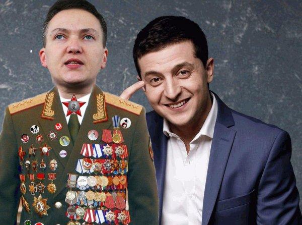 Сделайте меня генералом!  Раздающая Зеленскому советы Савченко стремится возглавить войну в Донбассе