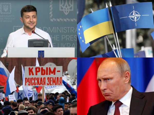 Зеленский попросит помощи в возвращении Крыма у НАТО и ЕС
