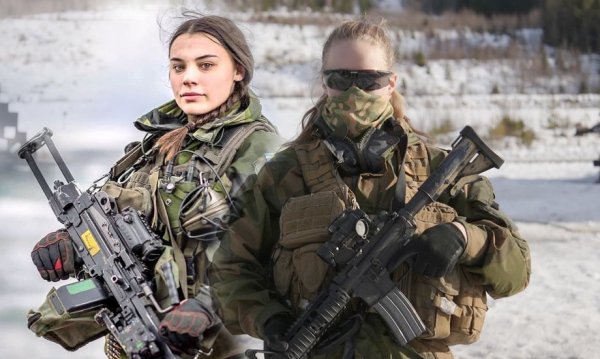 Самым боеспособным отрядом армии Норвегии оказался женский спецназ
