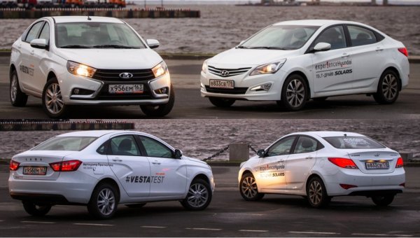 Священная корова «АвтоВАЗа»: В чем LADA Vesta лучше Hyundai Solaris, и что ей угрожает?