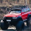 Из «Крузака» в «Красного быка»! Монструозный тюнинг Toyota Land Cruiser 80 поразил автолюбителей: «Лучший бигфут в СНГ»