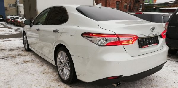 Развалилась за зиму? Как Toyota Camry XV70 переживает холодное время года