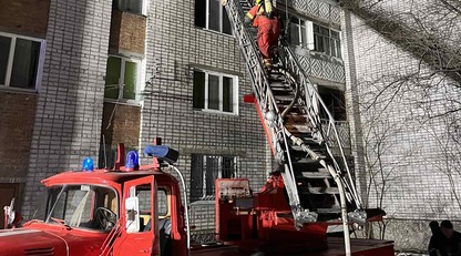 В Кременчуге при страшном пожаре в квартире погибли три человека: фото